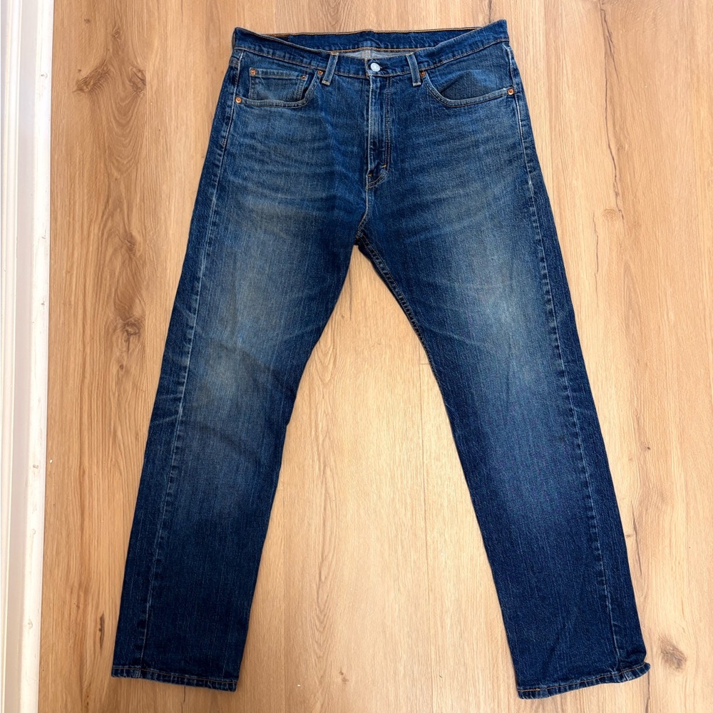 36x32 Levi Men's Straight Blue Jeans